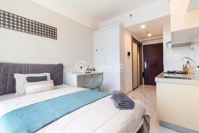 Bedroom Sky House BSD Apartment Studio Fully Furnished