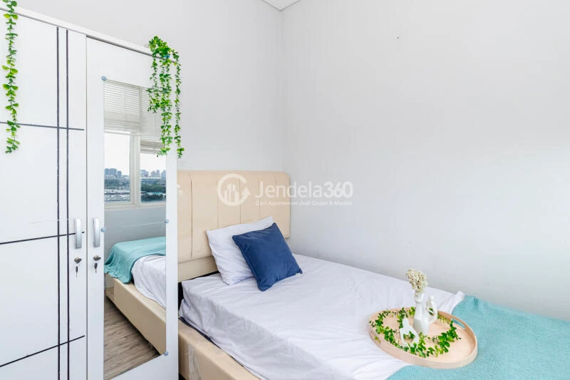 Bedroom 2 2BR Aspen Residence Apartment at Middle Floor with An Eye Pleasing Interior