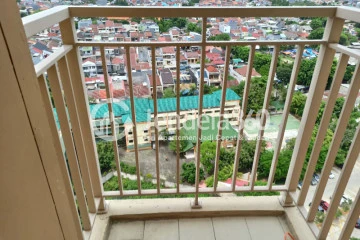 Balcony Best Deal 2BR Apartment at Green Palm Residence Middle Floor