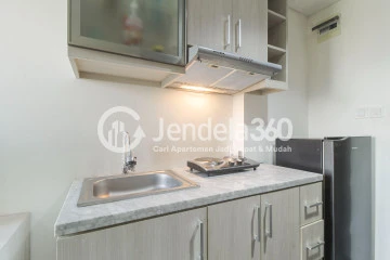 Kitchen Homey Studio Apartment at Bintaro Icon Apartment Tower Amethys