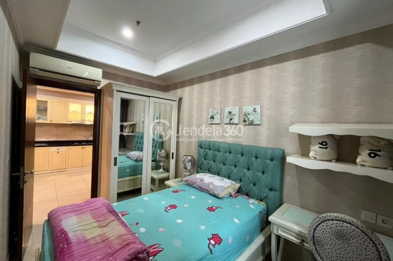 Bedroom 2 2BR Apartment with City View at Kuningan City (Denpasar Residence)