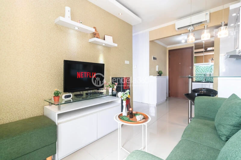 Living Room Signature Park Grande 2BR Fully Furnished