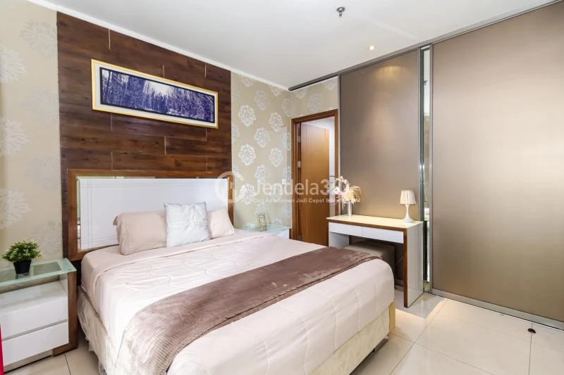 Bedroom 1 Modest & Relaxing 2BR Apartment with Strategic Location at Sahid Sudirman Residence
