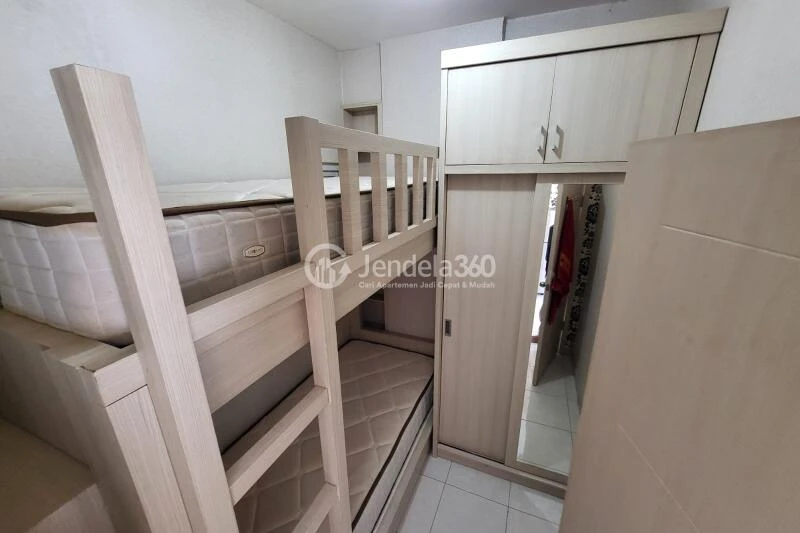 Bedroom 2 2BR Apartment with Swimming Pool View at Grand Centerpoint Apartment