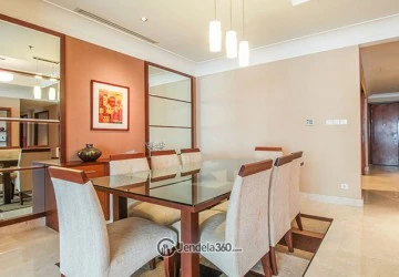 Dining Room 3BR Apartment with City View (Utara) View at Pakubuwono Residence