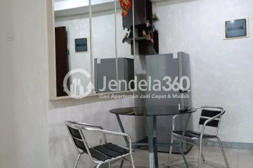 Dining Room Compact 3BR Apartment Low Floor with City View at Sky Terrace Apartment