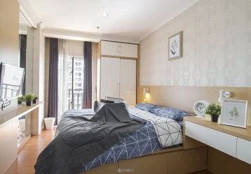 Bedroom Signature Park Apartment Studio Fully Furnished