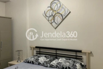 Bedroom Spotless Studio Apartment Low Floor with  View at Green Lake View Depok Apartment