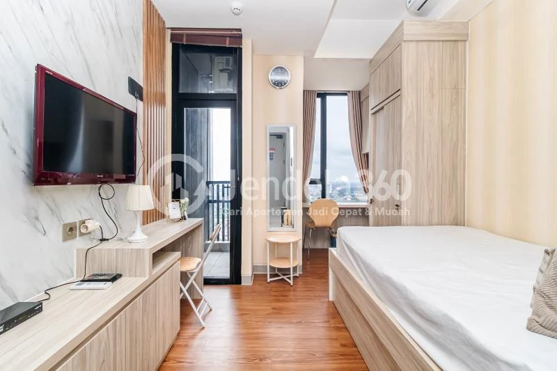 Bedroom Affordable Studio Apartment at Fatmawati City Center Apartment High Floor