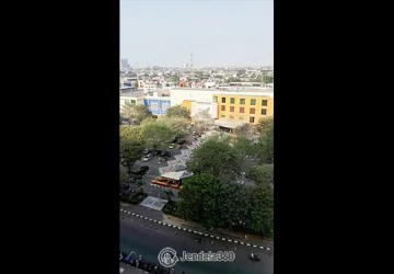 Balcony Fancy 2BR Apartment Low Floor with Mall View at Sky Terrace Apartment
