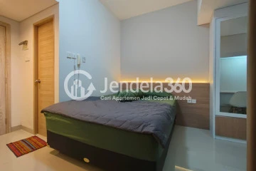 Bedroom Modern Studio Apartment Low Floor with  View at Taman Melati Sinduadi Apartment
