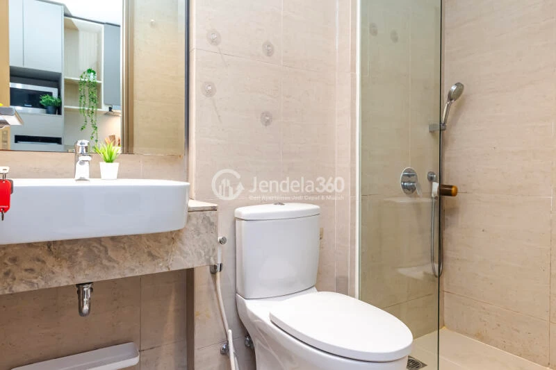 Bathroom Studio Gold Coast Apartment at Tower Caribbean