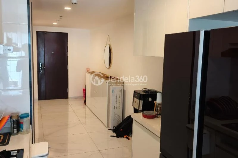 Living Room Lovely 3BR Apartment Low Floor with  View at Sky House BSD Apartment