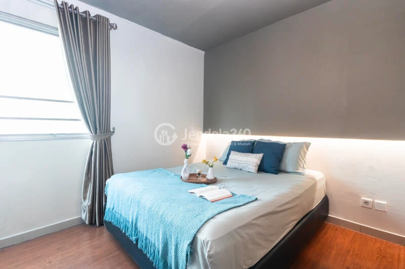 Bedroom 1 2BR Sahid Sudirman Residence Apartment at Low Floor