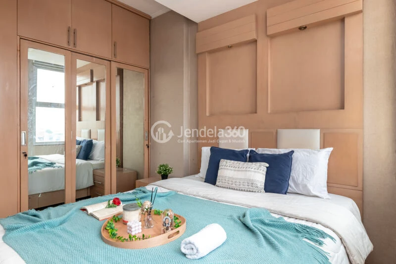 Bedroom 1 3BR Apartment with  View at Casablanca Mansion