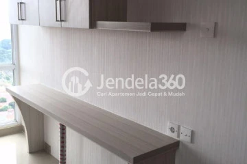 Bedroom Cozy 1BR Apartment High Floor with City View at Taman Melati Margonda Apartment