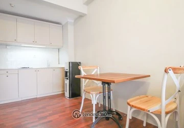 Kitchen Relaxed 2BR Apartment at Signature Park Apartment Tower B