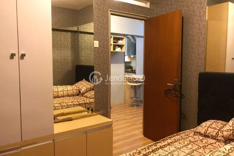 Bedroom 1 2BR Apartment with  View at Gateway Apartment
