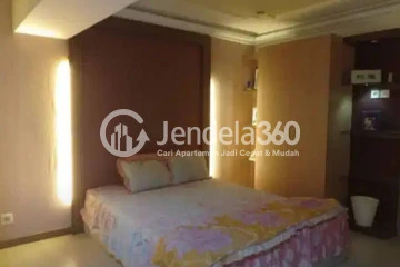 Bedroom Homey Studio Apartment High Floor with  View at Great Western Resort