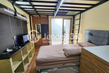 Bedroom 1 1BR Apartment with  View at Paragon Village Apartment