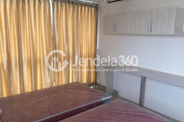 Bedroom Cozy 1BR Apartment High Floor with City View at Taman Melati Margonda Apartment