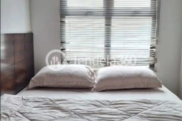 Bedroom Stylish Studio Apartment at Salemba Residence Tower B