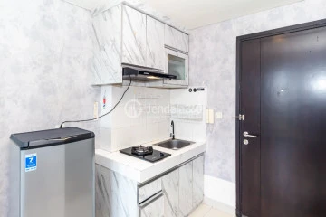 Kitchen Excellent Studio Apartment Low Floor with City View at Westmark Apartment