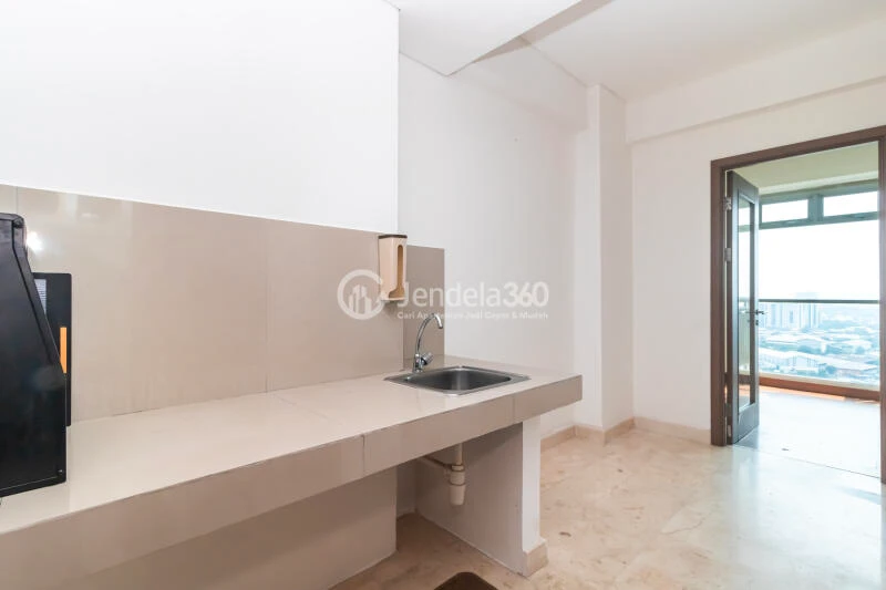 Kitchen 1BR Puri Orchard Apartment at Tower OG A
