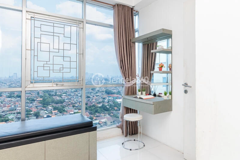 Bedroom 1 High Floor 2BR Apartment with  View at Pakubuwono Terrace