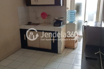 Kitchen Peaceful 2BR Apartment Low Floor with City View at Cibubur Village Apartment