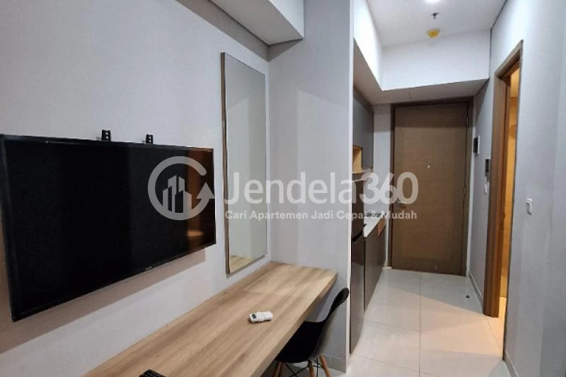 Bedroom Studio Apartment with City View at Taman Anggrek Residence