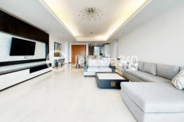 Living Room Stunning 3BR Apartment at Kempinski Grand Indonesia Apartment Middle Floor