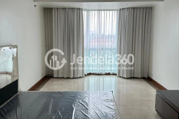 Bedroom Trendy 1BR Apartment Low Floor with  View at Casablanca Apartment