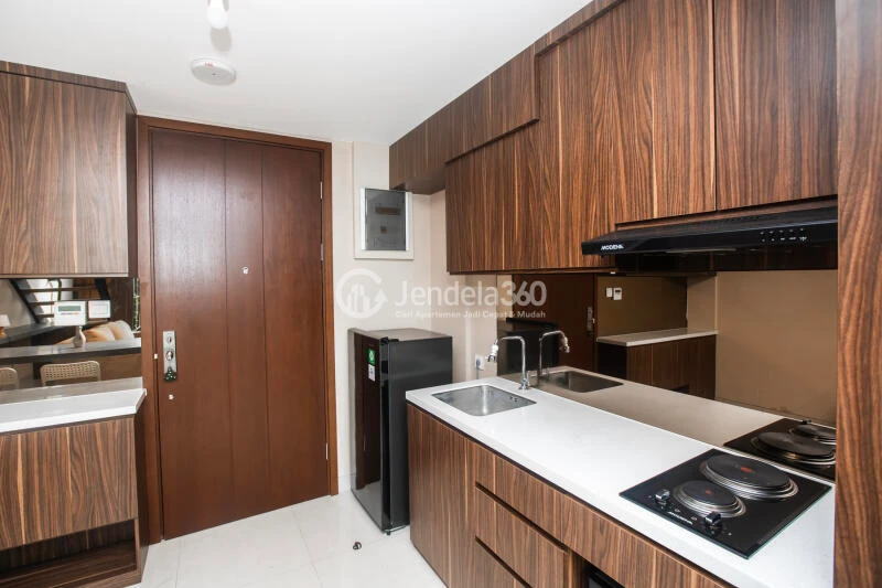 Kitchen 1BR U Residence Karawaci Apartment at High Floor