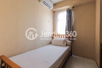 Bedroom 2 Middle Floor 2BR Apartment Close to Train Station at Kalibata City Apartment Tower Ebony