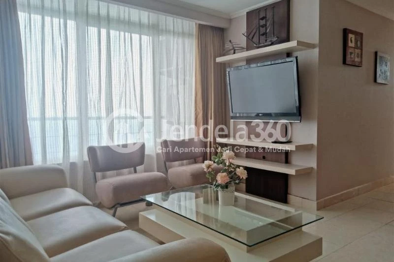 Living Room Patria Park Apartment 3BR Fully Furnished