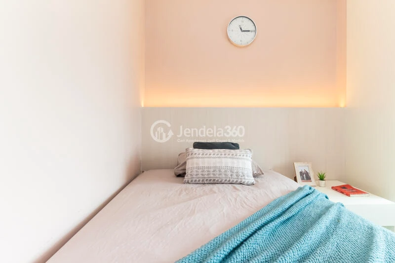 Bedroom Decorative Studio Apartment at B Residence BSD Middle Floor