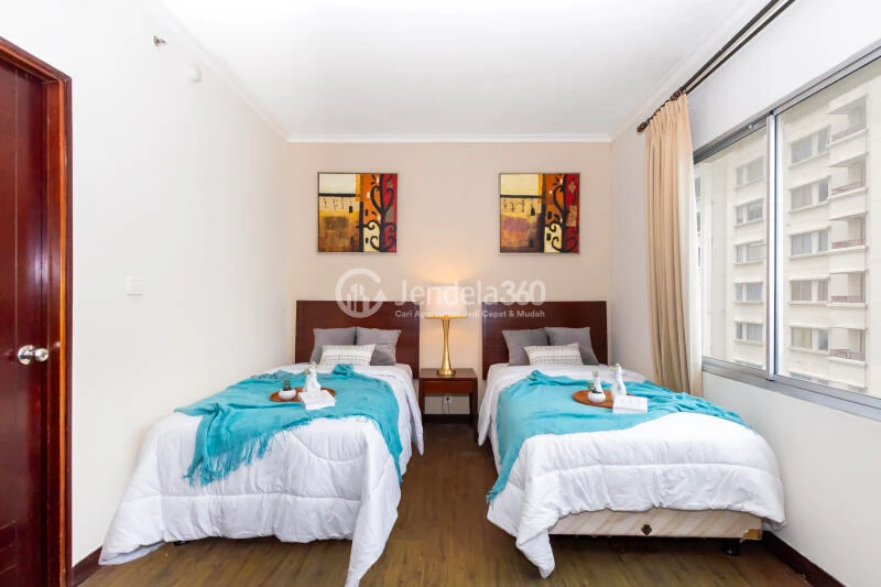 Bedroom Well Located 1BR Apartment Close to WTC Mangga Dua at Mediterania Marina Ancol Apartment
