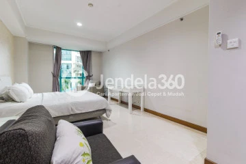 Bedroom 1 2BR Apartment with City View at Casablanca Apartment