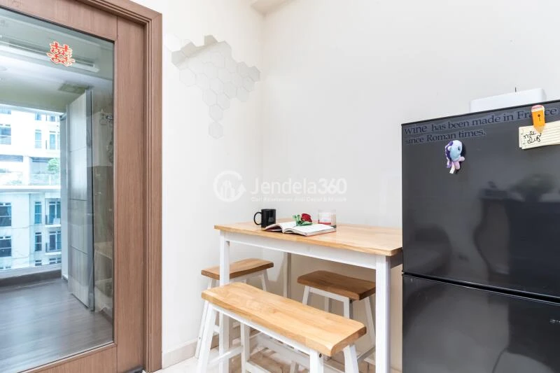 Dining Room 1BR Apartment with  View at Puri Orchard Apartment