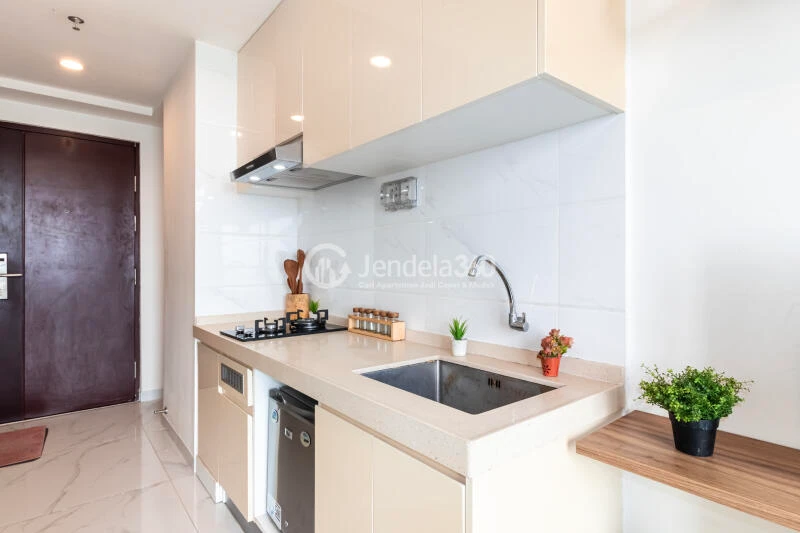 Kitchen Studio Sky House BSD Apartment at Tower Leonie