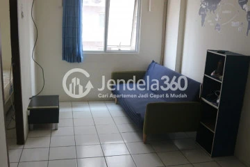 Living Room 2BR Apartment with City View at East Park Apartment