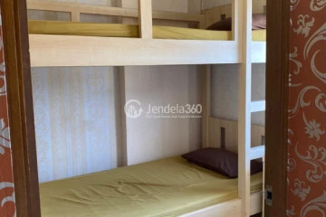 Bedroom 3 3BR Apartment with cITY View at Gateway Apartment