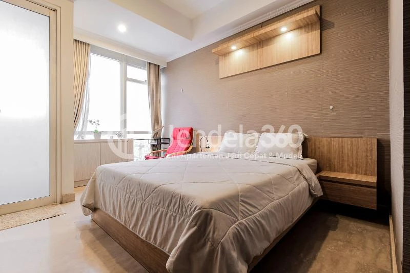 Bedroom Menteng Park Studio Fully Furnished