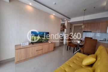 Living Room Affordable 2BR Apartment Low Floor with  View at Paradise Mansion Apartment