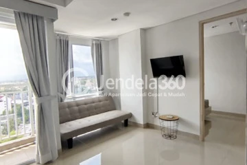Living Room 1BR Taman Melati Sinduadi Apartment at Low Floor