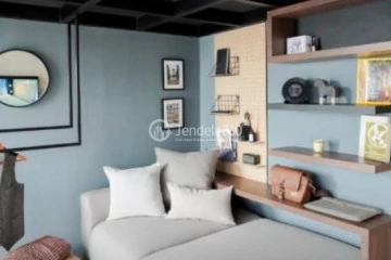 Bedroom Strategic Location 1BR Apartment Middle Floor with City View at Bintaro Icon Apartment