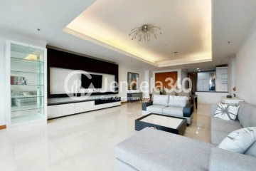 Living Room Stunning 3BR Apartment at Kempinski Grand Indonesia Apartment Middle Floor