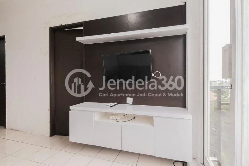 Living Room Spacious and Modest 2BR Apartment with City View at Puri Park View Apartment Tower BB