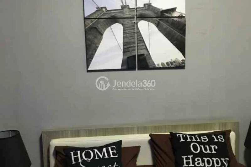 Bedroom Cozy Studio Apartment Low Floor with  View at Sudirman Suites Bandung Apartment